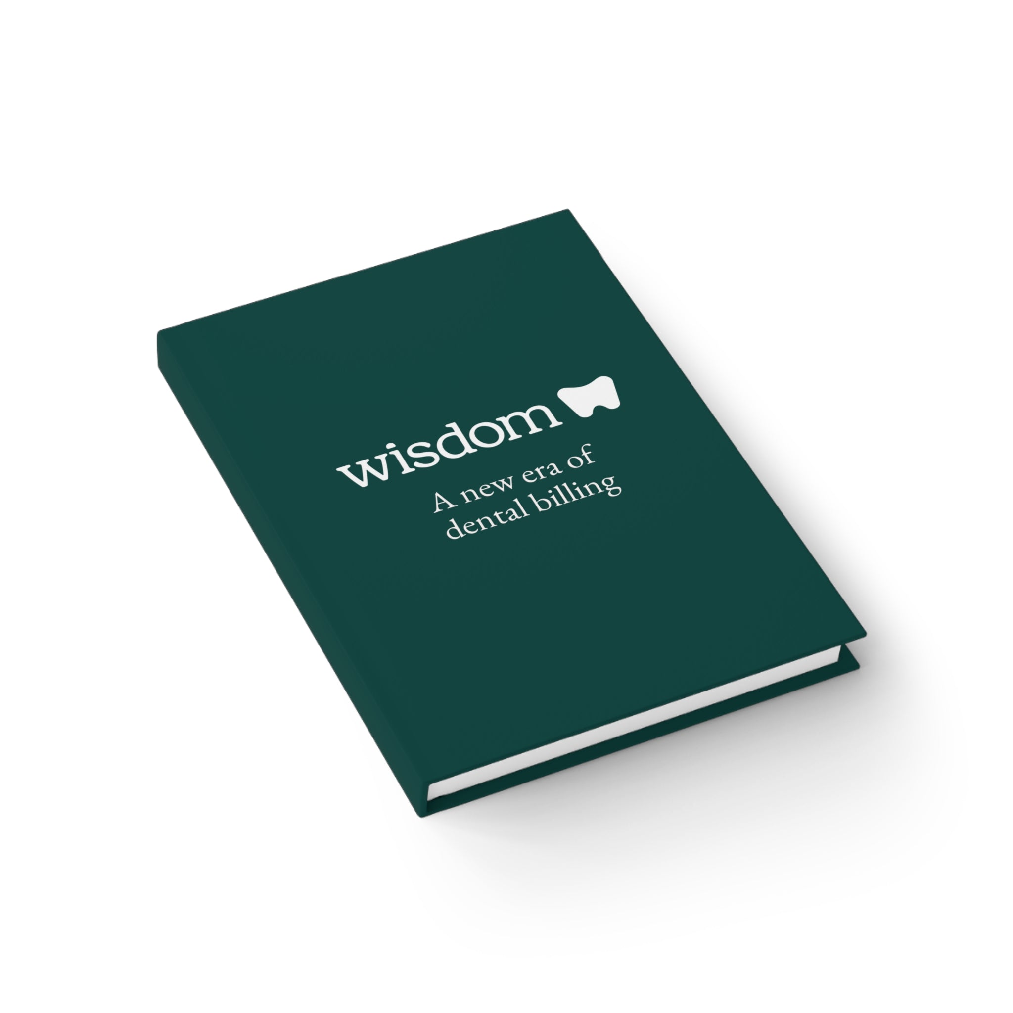 Journal — 'Wisdom: A New Era of Dental Billing' Ruled Notebook