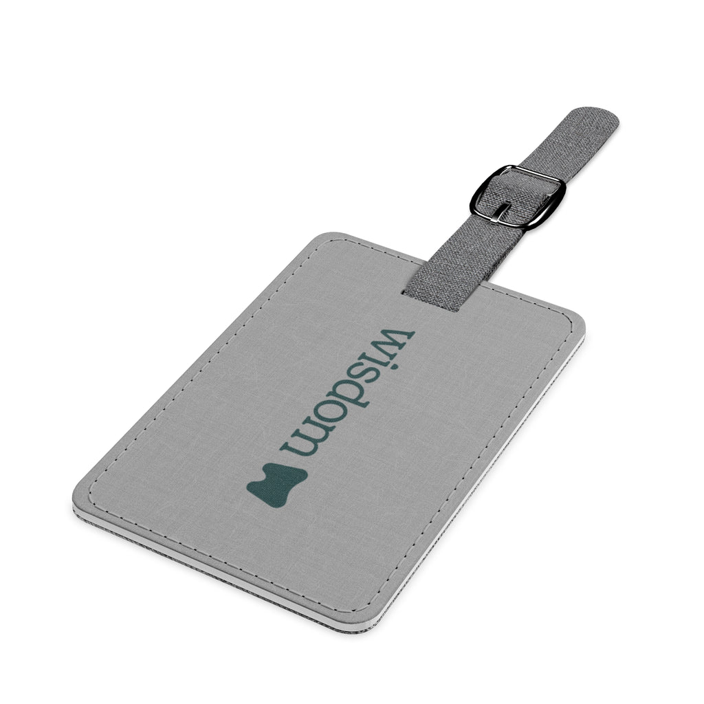 Saffiano Polyester Luggage Tag, Rectangle