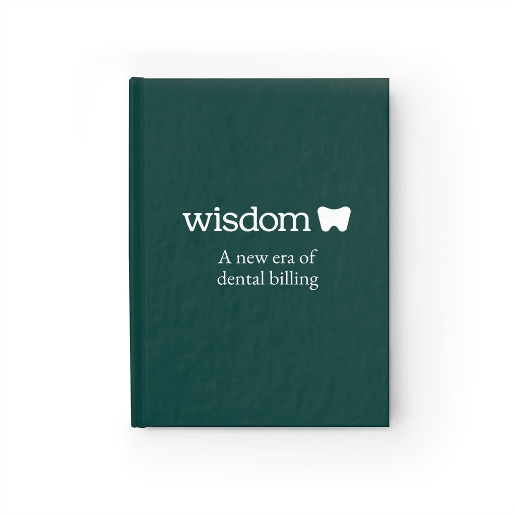 Journal — 'Wisdom: A New Era of Dental Billing' Ruled Notebook