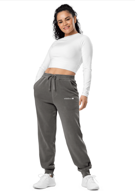 Unisex pigment-dyed sweatpants