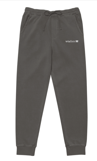 Unisex pigment-dyed sweatpants